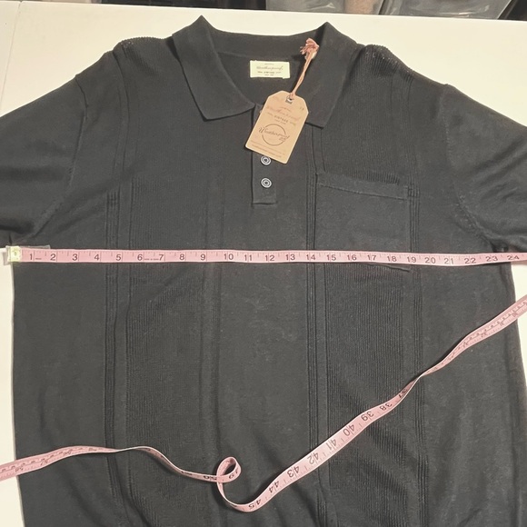 NWTS weatherproof sweater polo dark blue short sleeve size 2 XL - Picture 3 of 8